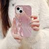 Розовый мрамор для iPhone17 чехол для мобильного телефона с подушкой безопасности Apple 15promax противоударный 14/13 заводской 16