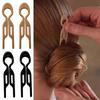 12PCS Elegant U Shape Twist Hair Pin Strong Hold Invisible Bun Pins Hairpin For Women Long Hair Styling Accessories