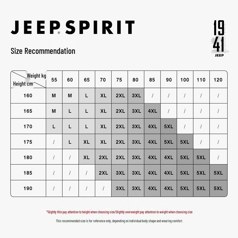 Мужская футболка JEEP SPIRIT с длинным рукавом и круглым вырезом из чистого хлопка