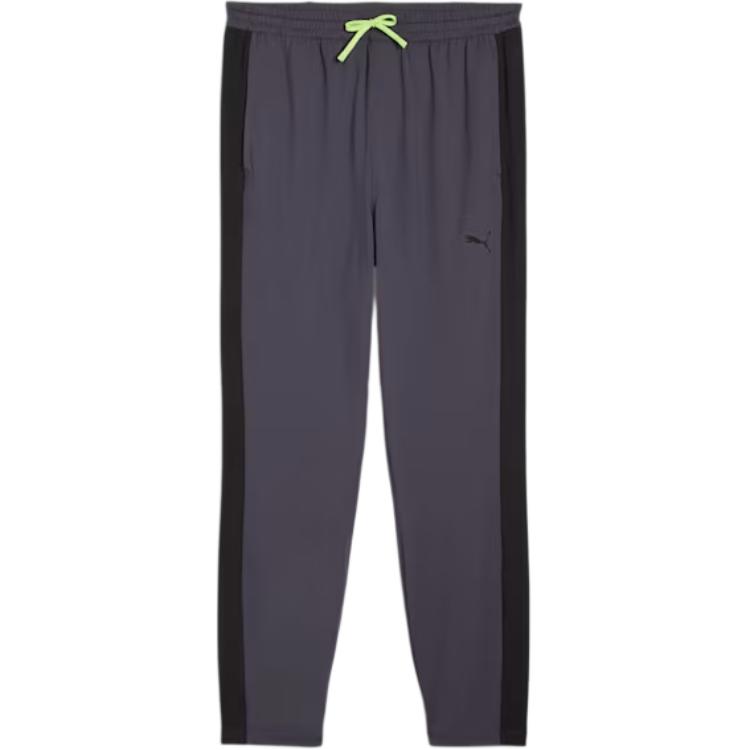 Puma Джоггеры Cloudspun Drycell Warmcell Удобные Мягкие Дышащие На шнуровке Ретро Вязаные Спортивные брюки Мужские Джоггеры Галактический серый 525717-69