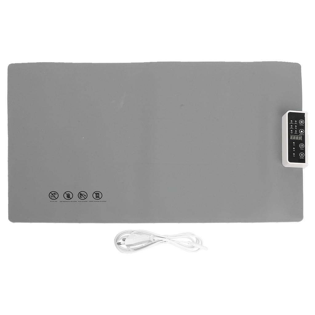 Food Warming Mat Silicone Electric Warming Tray Foldable Heater Food Pad with 5 Temperature Levels