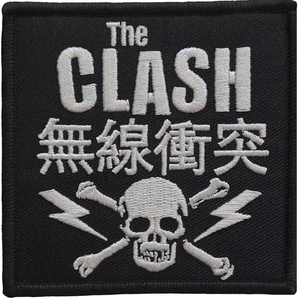 The Clash Skull And Crossbones Iron On Patch