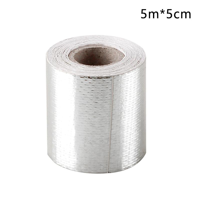 5Cm 5/9/10M Gold Car Motorcycle Exhaust Wrap Pipe Header Heat Insulation Roll Tape Turbo Heat Exhaust Thermal Wrap Tape