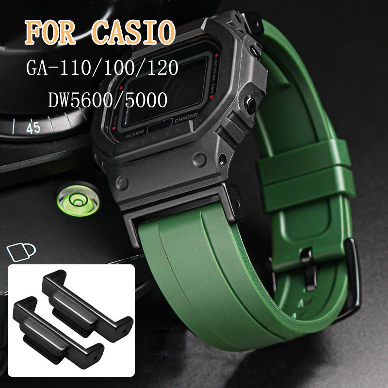 Адаптер-коннектор из нержавеющей стали 16 мм для Casio GA110/100/120 GA140/300 GA710/800 DW5600 DW5000 GWM5610 GA2100 Модификация ремешка часов