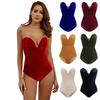 Women's Gold Velvet Sexy Strapless Versatile Jumpsuit for Women