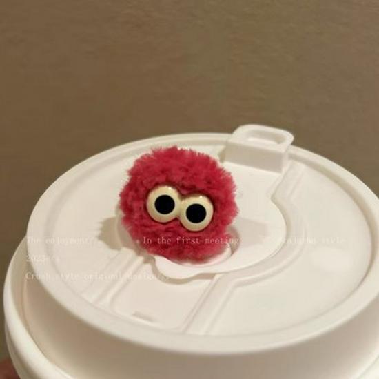 Soft and Cute Women's Plush Ring - Popular Douyin Model, Spring Fashion, Versatile, and Fun