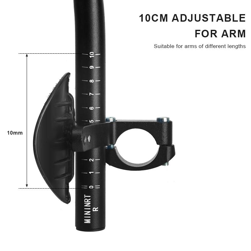 Bicycle Rest TT Handlebar Clip Aluminium Alloy Bike Rest Handlebar Aero Bars Handlebar Extension Triathlon Aerobars Tri Bars
