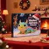 Axolotl Advent Calendar 2025 24 Day Christmas Countdown Box with Acrylic Ornaments Cute Salamander Decor