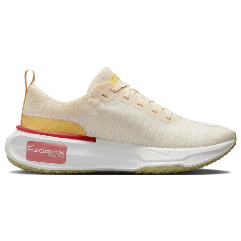 Nike Женские кроссовки ZoomX Invincible Run 3 Светло-кремовый/Топазовое золото/Морской коралл повседневные DR2660-201
