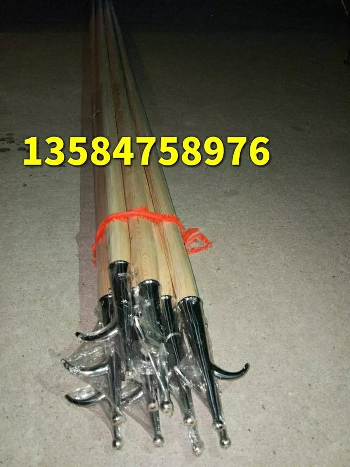 Telescopic Stainless Steel and Aluminum Alloy Marine Fire Hook for Boats and Yachts