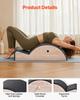 Pilates Spine Corrector Arc Fitness Accessory Spine Exercises Rubber Wood
