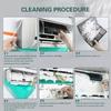 Waterproof Air Conditioner Clean Cover Thickened PVC Aircon Cleaning Bag  Home Use
