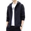 New Men's Jacket Korean Version Trendy Casual Sports Autumn Hooded Cardigan