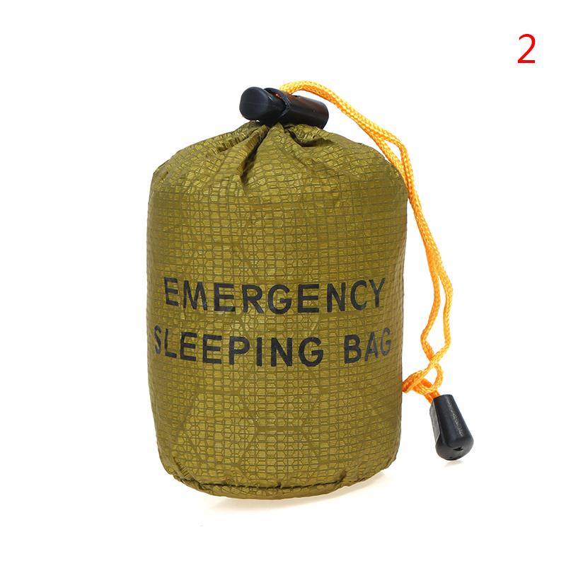 Reusable Emergency Sleeping Bag Waterproof Survival Camping Travel Bag
