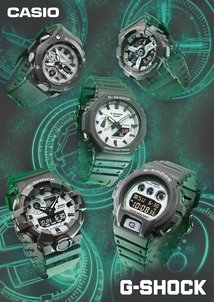 Watch GLOW Series Gray [Casio] G-Shock []HIDDEN GA-2000HD-8AJF Men's