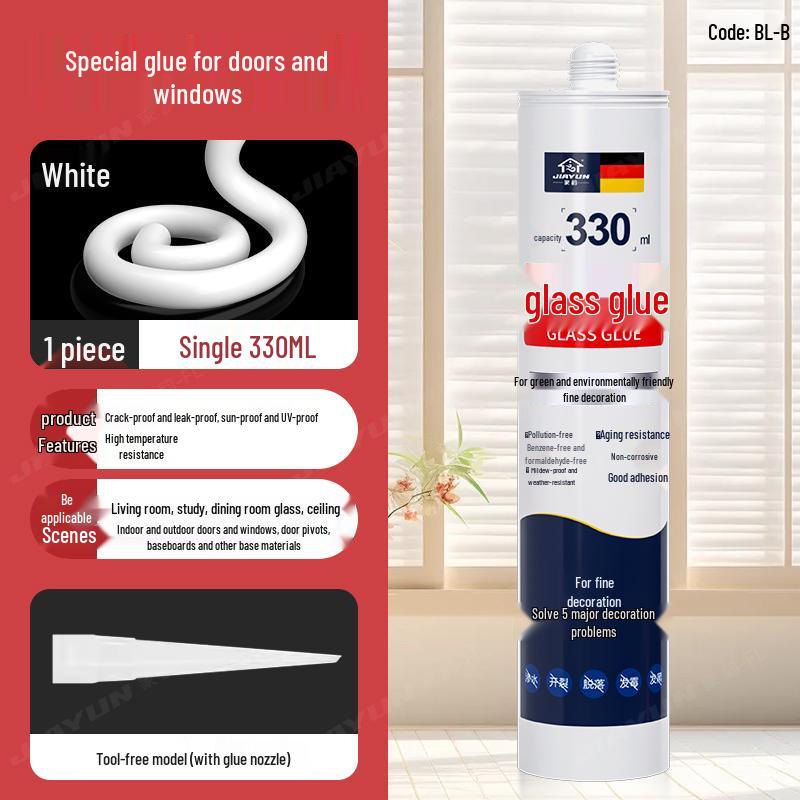 Черный водостойкий силиконовый герметик для окон и дверей для заделки швов, противоплесневый клей для стекла