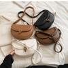 Pu Leather Saddle Armpit Bags for Women Trendy Shoulder Crossbody Bags Ladies Vintage Ladies Underarm Handbags Purses