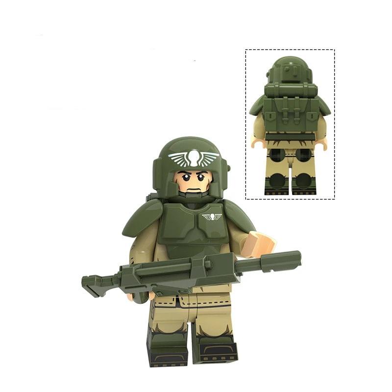 Сборные минифигурки средневековых воинов