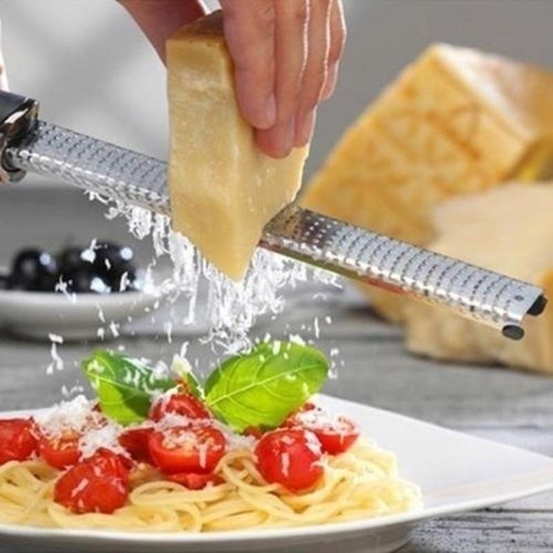 Stainless Lemon Cheese Vegetable Zester Grater Peeler Slicer Kitchen Tool ADM