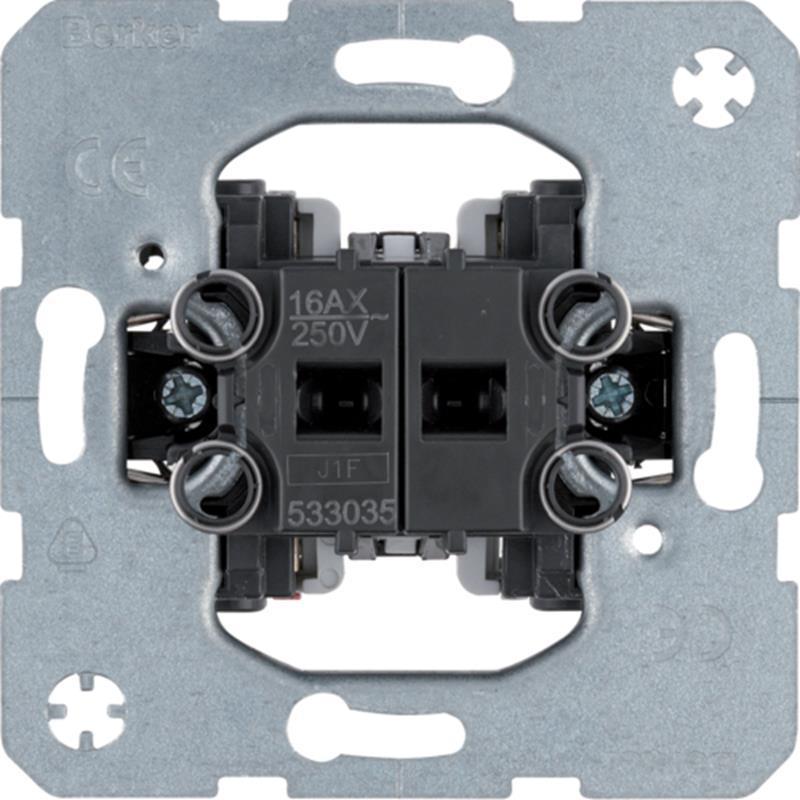 Berker One.Platform - double, candlestick connector