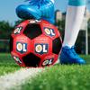 1PC OL size 5 soccer ball PrahaIndoor Soccer Ball Colorful All Ages Machine Stitched PVC Competition Ready Durable High-Bounce