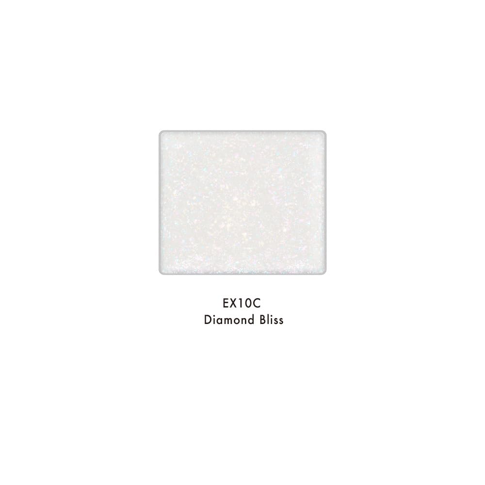 LUNASOL Mono Eye Coloration EX10C White [Eyeshadow] [Single-Color Eyeshadow] Cream Type, Smooth Texture, Moisturizing, 3D, Reddish Nuance, Sparkle