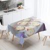 Скатерть для гурманов Petit Cake, водонепроницаемая прямоугольная скатерть для свадебной вечеринки, ресторанный стол, кухонный домашний декор