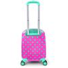 coral high Детский неоновый розовый водный зеленый детский чемодан с сердечками 16715