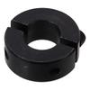 Oxide Carbon Steel Shaft Collars Black Inner Diameter 6-55mm Ring Collar Double Split Clamping Collar Conveyor Belt Systems