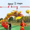 Gold-Stamped Oxford Cloth Dragon Dance Prop Set