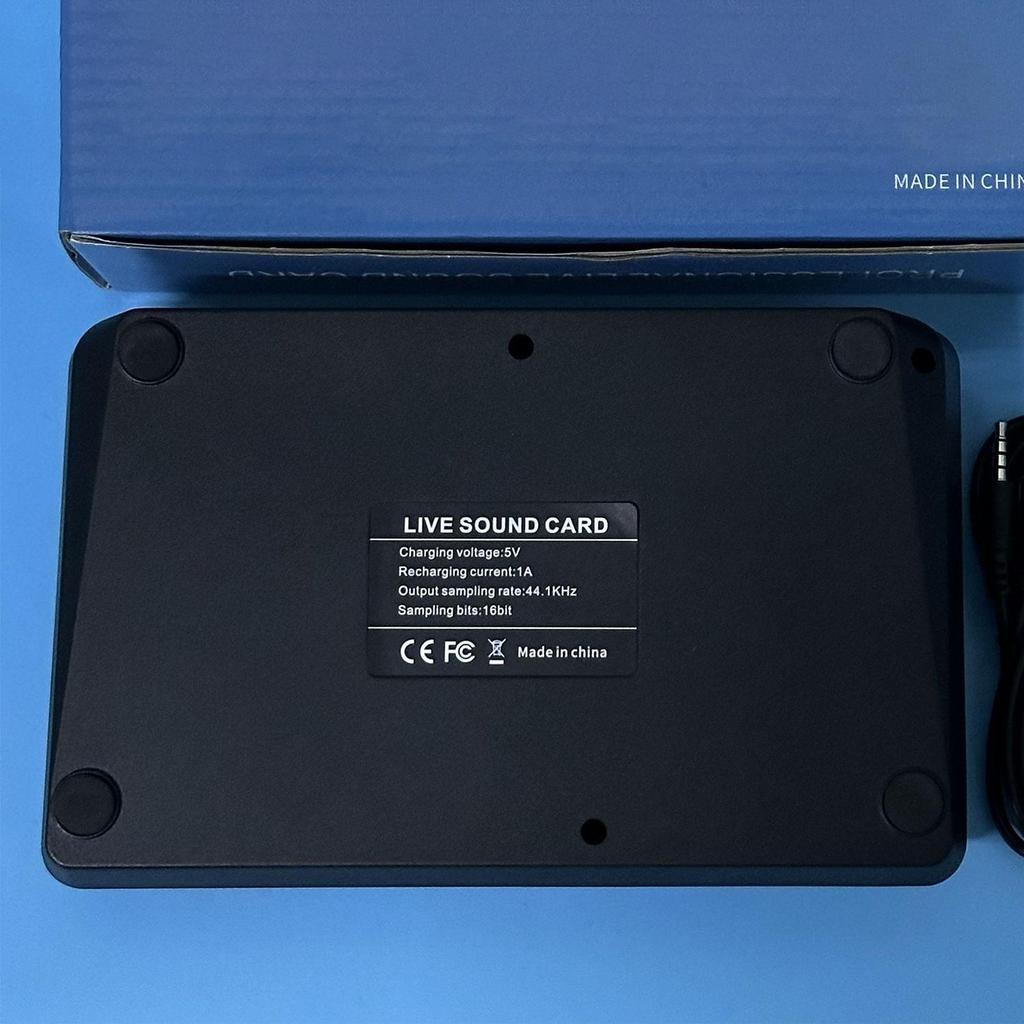F998MAX Игровой аудиомикшер Стриминговый микшер с аудиоинтерфейсом BT Звуковая карта Изменитель голоса Звуковая карта, Для ПК Телефон