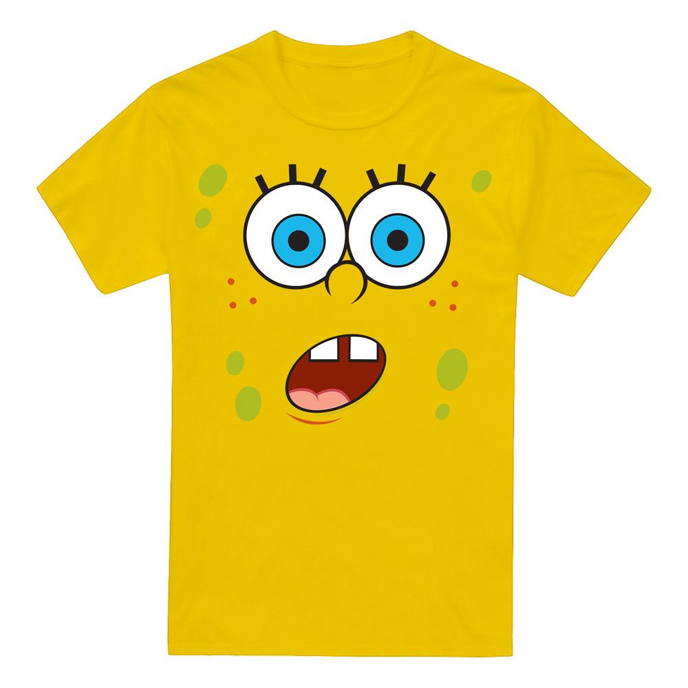 SpongeBob SquarePants Mens Surprise Face T-Shirt