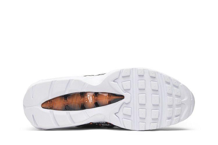 Мужские кроссовки Nike Air Max 95 Just Do It Pack Черный Черный/Черный-Белый-Общий Оранжевый