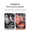 Compatible with Changan CS55 Plus models, full-coverage second and third-generation seat covers for all-season use.