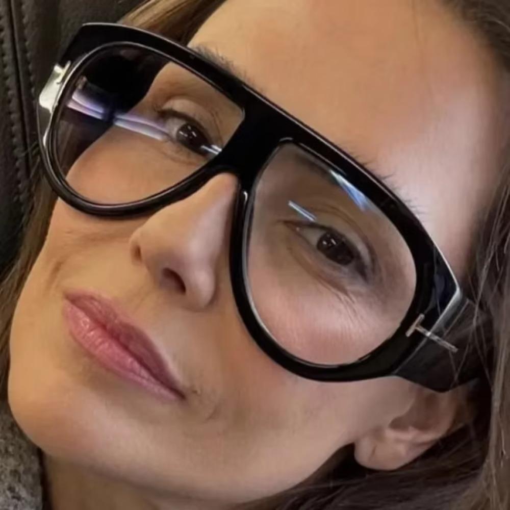 Retro Luxury Oversized T Sunglasses Women Brand Designer New Fashion Vintage Large Frame Sun Glasses Men Black Shadow Female