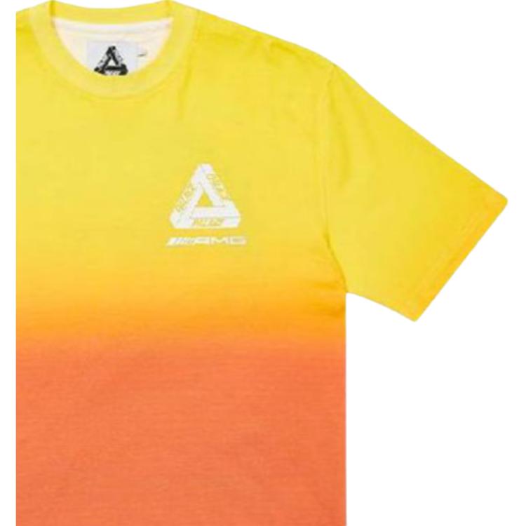 Palace Футболка X AMG 2.0 Los Angeles Желтые/красные топы унисекс, разноцветные P22AMGTS002