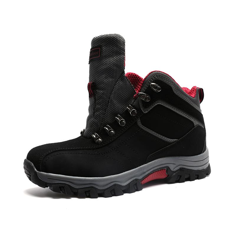 Plus Size 39-47 Autumn Men's High-top Hiking Boots Ankle Anti-Skidding Outdoor Boots Men Footwear