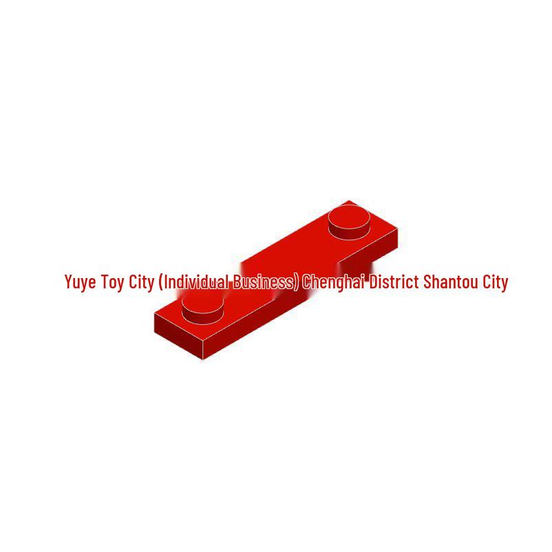 MOC 41740 Small Particle Universal 1x4 Double Head Hole Plate - DIY Accessory