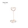 Supplies Paper Clamp Desktop Decoration Place Card Photos Clips Clamps Stand Table Numbers Holder