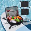 Paddle Board Cooler Bag Waterproof Insulated Sup Deck Bag with Mesh Zipper Pocket And 4 Clip Straps for Paddle Board SUP Kayak Accessories