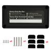 Highest Amperage Rated DC 48v 200A 4xM10 Terminal Studs Distribution Heavy-Duty Modular Design Car Bus Bar Cable Organizer Box