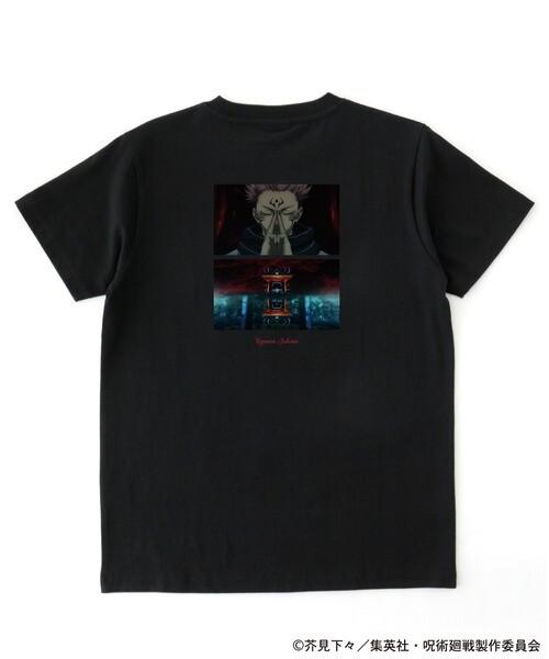 Teen Girl's Cotton T-shirt Summer Casual Graphic Tee Short Sleeve Jujutsu Kaisen Official Print T-Shirt Japan Anime Comic Shonen Jump Shueisha