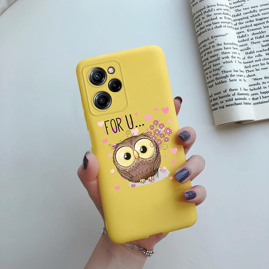 Poco X5 Pro Case For Xiaomi Poco Pocco Poko X5 X 5 PocoX5 X5 Pro 5G Phone Case Cute Love Heart Silicone Soft Cover Funda Bumper