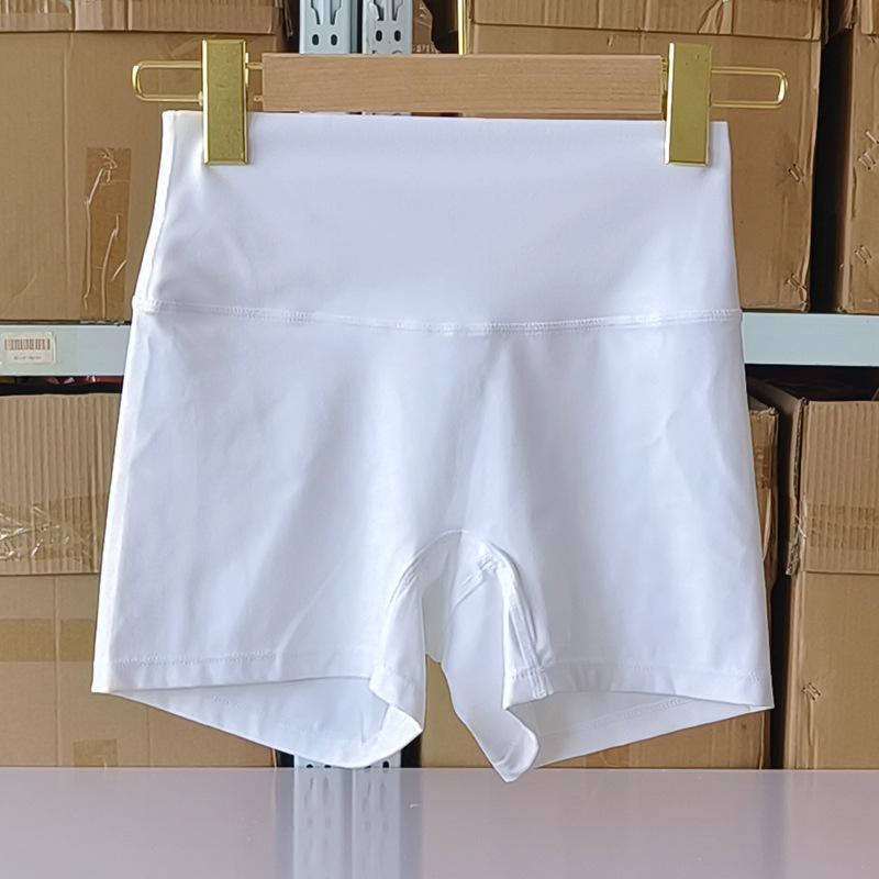 Женские шорты для йоги с высокой посадкой, нейлон, облегающие, высокая эластичность