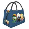 Calimero Friends изолированные сумки для ланча для женщин водонепроницаемый мультфильм комикс термохолодильник ланч-бокс пляж кемпинг путешествия
