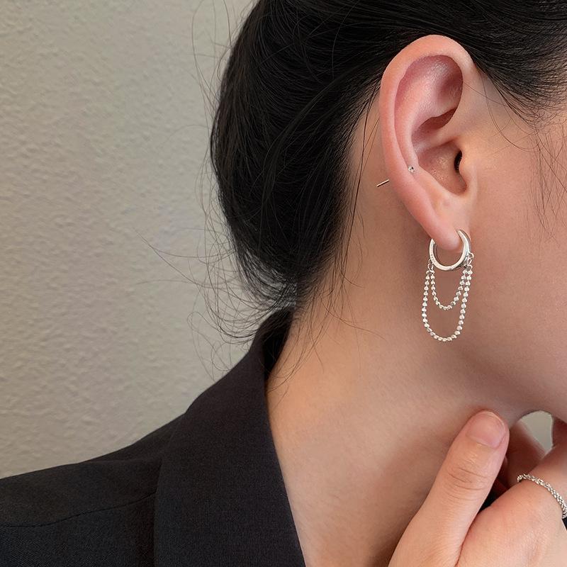 Серьги Sweet Cool Ins Niche Design Sense Trendy Premium Серьги с бахромой для женщин