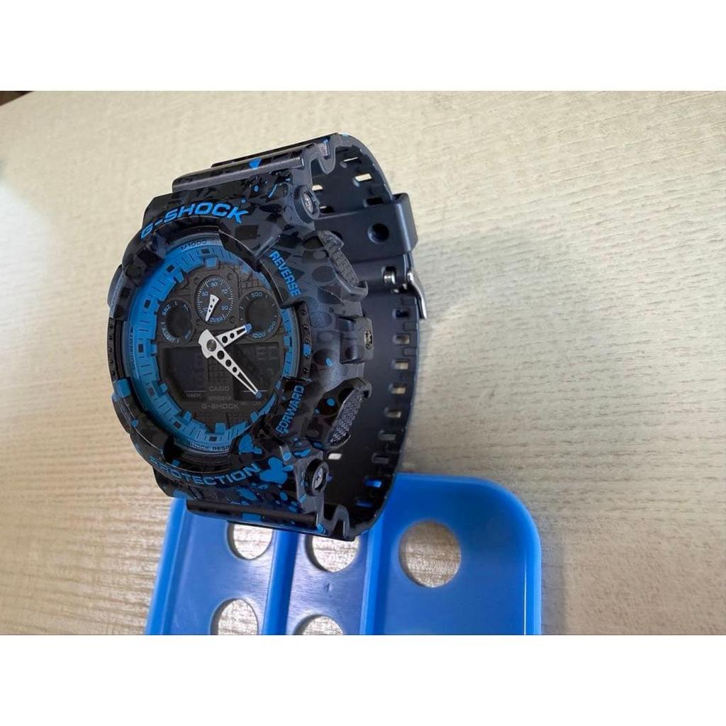 Б/У Б/У Casio G-SHOCK GA-100ST Ограниченная серия (Батарея заменена)