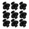 50pcs 7mm Hole Car Rivets Clips For Toyota-Camry-Highlander-Carola Black Plastic Fasteners Retainers Auto Parts & Accessories