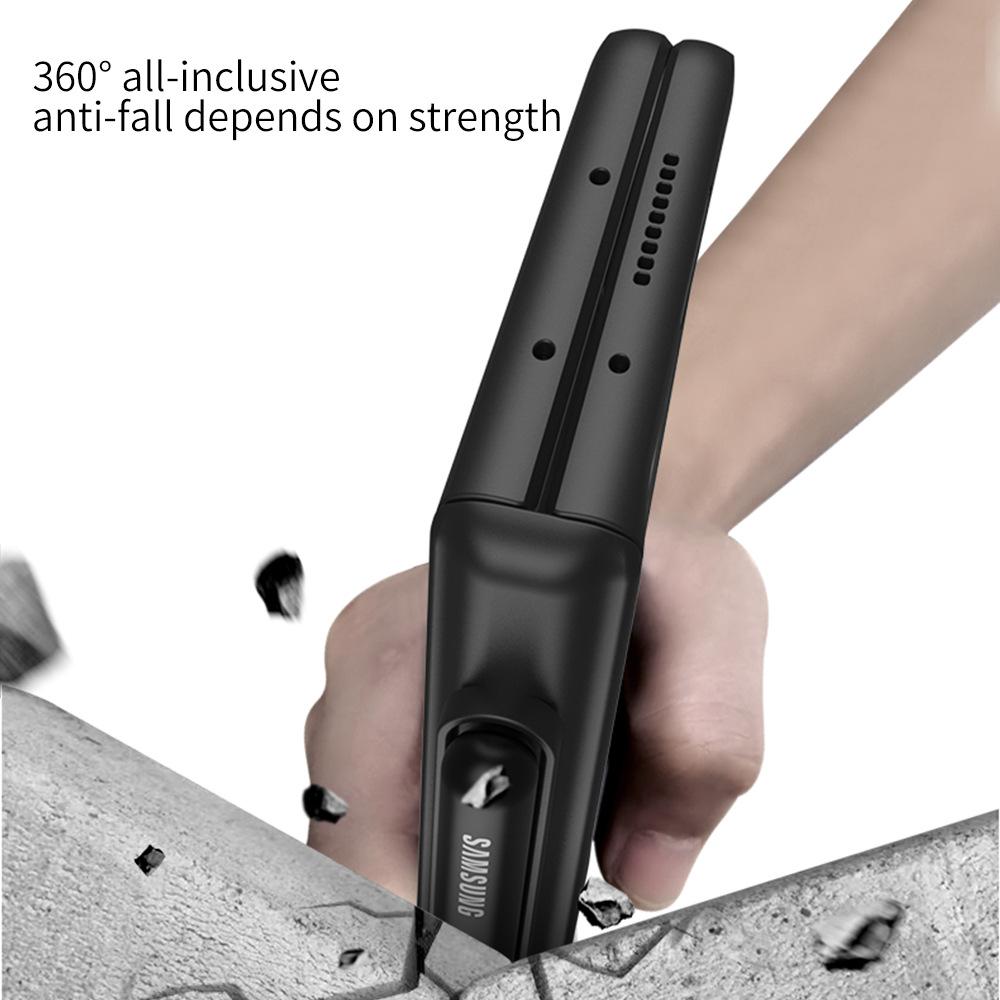 Подходит для чехла для мобильного телефона Samsung Fold3, складной экран, полностью закрывающий, противоударный, W22, креативный шарнир, магнитный слот для ручки, защита центрального вала