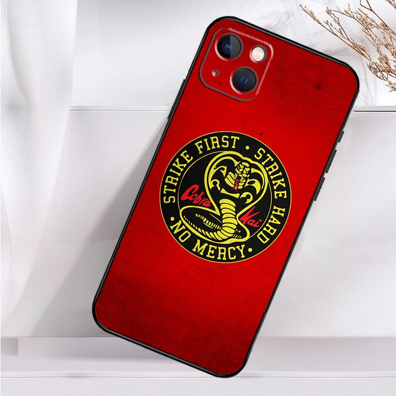Чехол для телефона Cobra Kai для iPhone 14 13 12 11 16 15 Pro Max Plus Mini 7 8 X XR XS Max Мягкий чехол